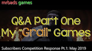 The Rarest Games in My Collection | Q&A Part 1 | MrBads_Games
