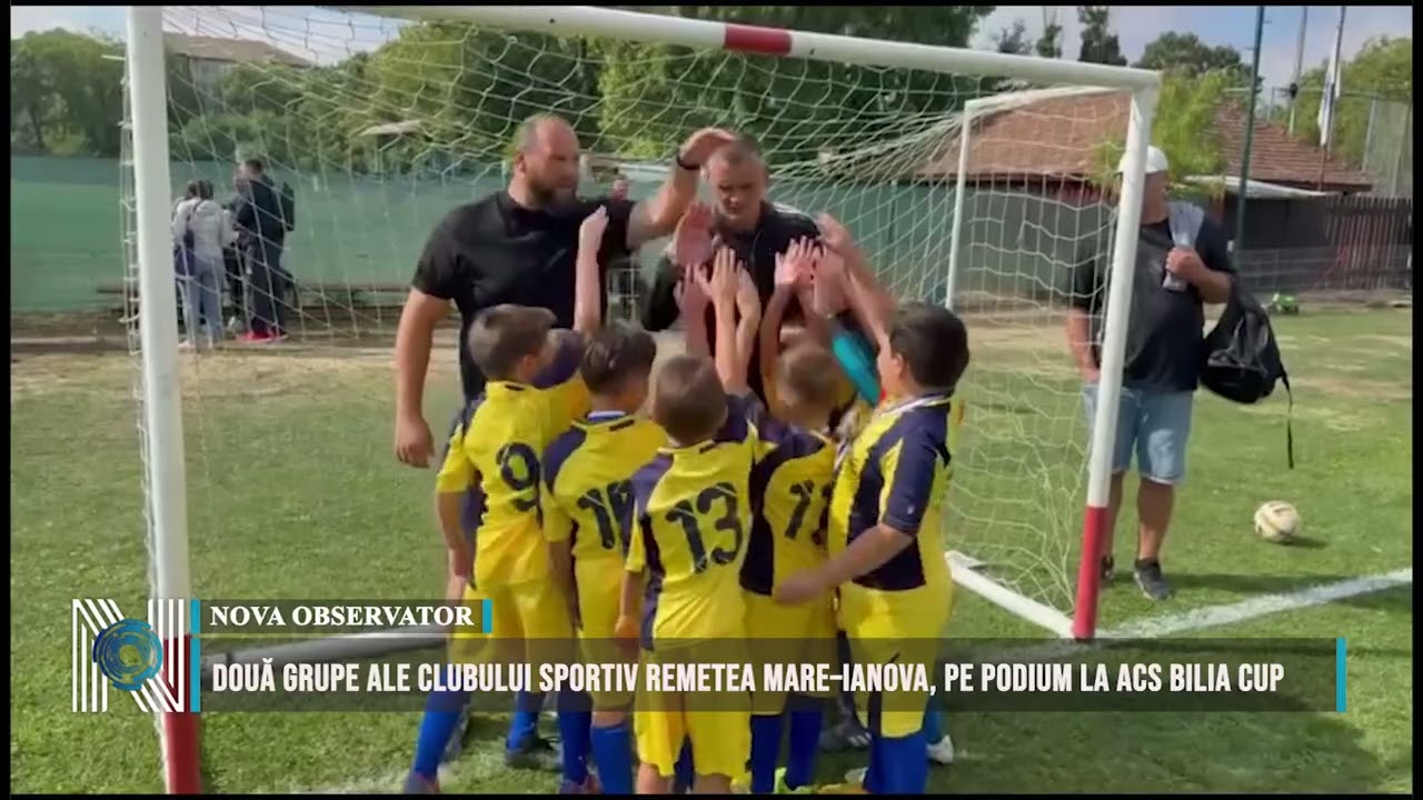 Două grupe ale Clubului Sportiv Remetea Mare–Ianova, pe podium la ACS Bilia Cup