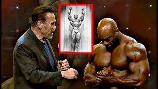 Arnold Schwarzenegger and Sergio Oliva Jr. Share an Emotional Moment + Posing Routine video