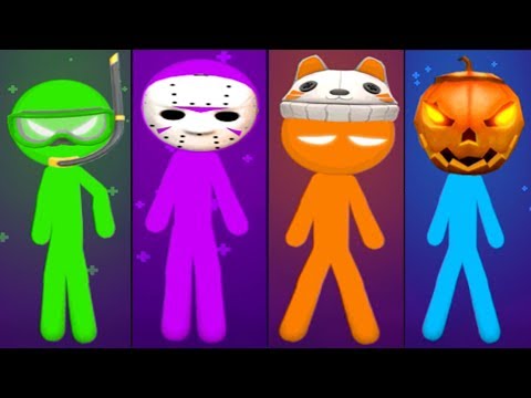 THE STICKMAN MINI GAMES TOURNAMENT Gameplay Walkthrough STICKMAN PARTY Android Game