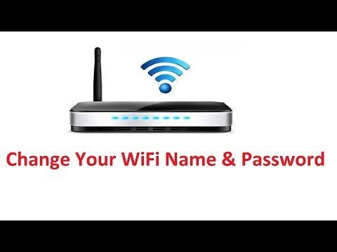 *Change WiFi Name & Password!! - Howtosolveit Video