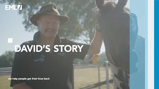 Story of recovery: how stable hand David got back to his beloved horses