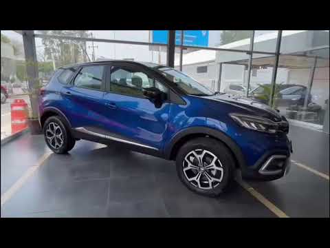 RENAULT CAPTUR ICONIC CVT 2022 AZUL+T NEGRO