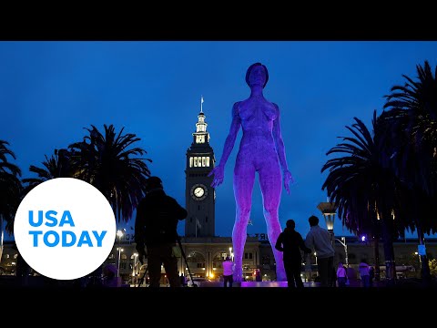 45-foot-tall statue of naked woman in San Francisco causing a ...