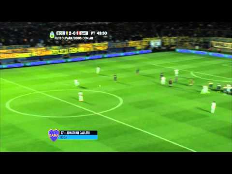 Gol de Calleri. Boca 2 - Guaraní 0. Octavos de Final. Copa Argentina 2015. FPT.