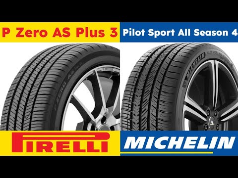 Pirelli P Zero AS Plus 3 vs Michelin Pilot Sport All Season 4