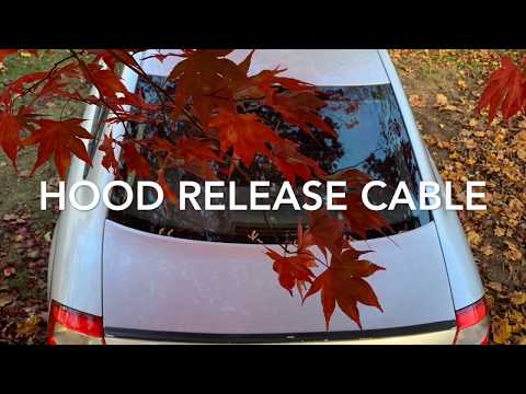 Audi A4 hood release cable