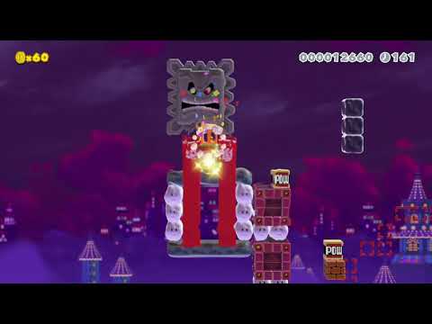 Spike Ball Airship by xaviwi 🍄 Super Mario Maker 2 #amw