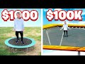 Wallmart Trampoline VS 100 000 Trampoline