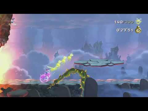 Rayman legends extreme daily land lums in 36 87