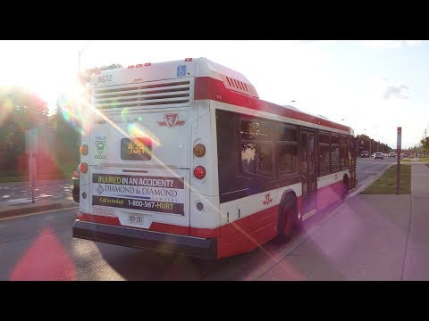 TTC Toronto: a ride on Nova Bus LFS 8632 on 43A Kennedy