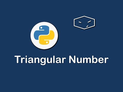 Learn triangular number in python - Mind Luster