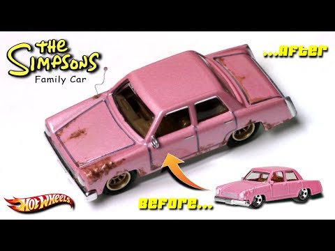 Detailing The Simpson's Family Car | Fun DIY... DOH!!!