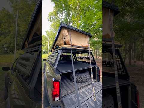 Game Changer for Overlanding: San Hima Hotham Lite Rooftop Tent On 2025 Colorado Trail Boss