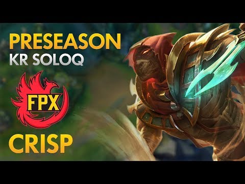Preseason: FunPlus Phoenix Crisp - Pyke Support - KDA 13/3/14