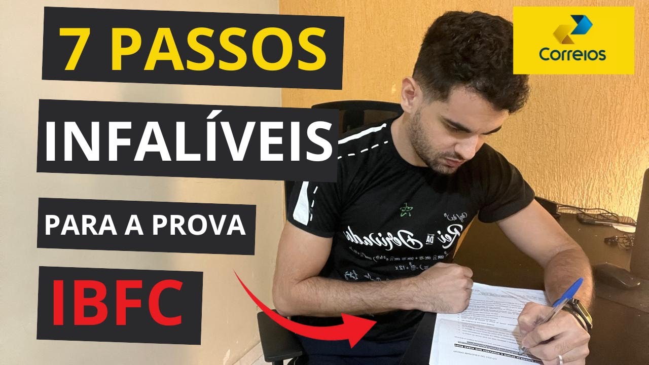 Como Fazer a Melhor Prova IBFC (7 Passos Na Prática)