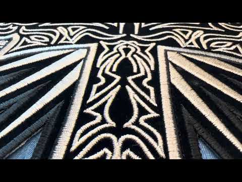 Christian Cross Iron On Patch PL6354