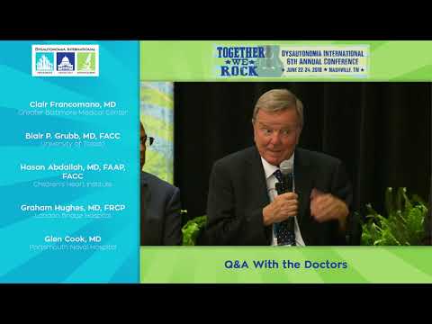 , title : '2018 Dysautonomia International Conference - Closing Q&A With the Experts'