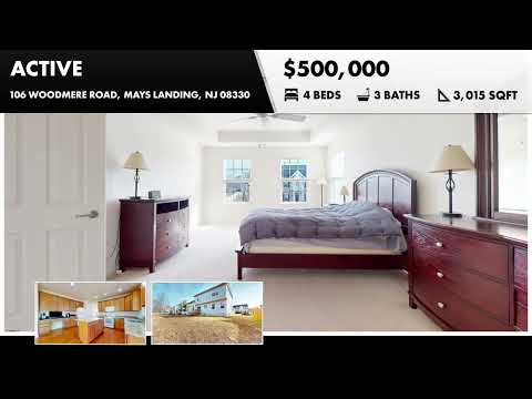 Active in 106 Woodmere Road, Mays Landing, NJ 08330 Contact me for a showing!