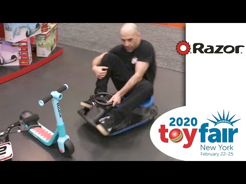 Razor Kids 2020 Line - Crazy Cart Shift & more! (Toy Fair 2020)