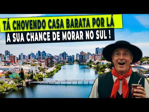 AS PESSOAS ESTAO DEIXANDO ESTAS CIDADES DO RIO GRANDE DO SUL   MILHARES DE CASAS A VENDA