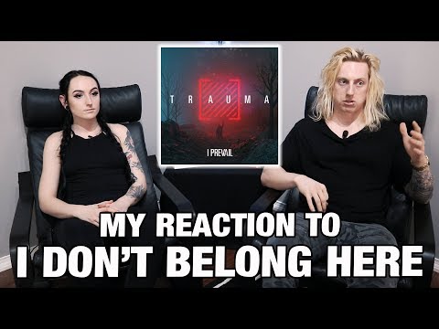 Metal Drummer Reacts: I Don't Belong Here by I Prevail Video