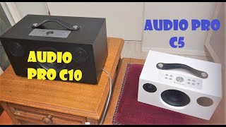 Audio pro C10 vs Audio pro C5