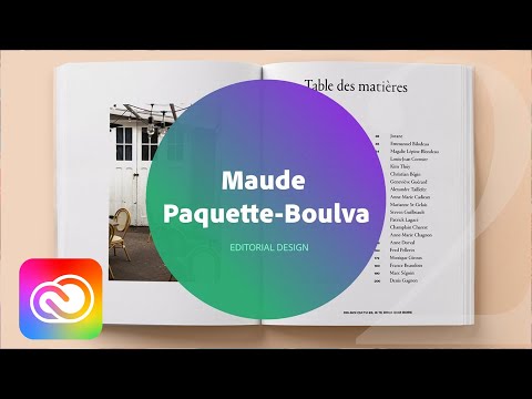 Live Editorial Design with Maude Paquette-Boulva 1 of 3 - YouTube