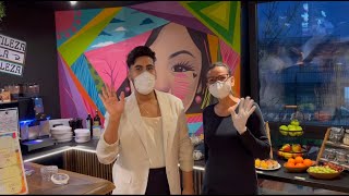 Frühstücksbuffet bei Rioca Posto 3 Munich mit Felipe und Louisa