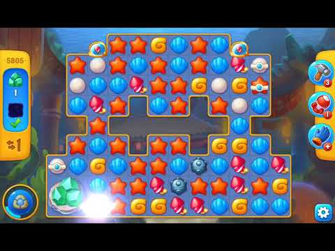 Fishdom 2021 - Level 5805   #playrix #fishdom #gaming