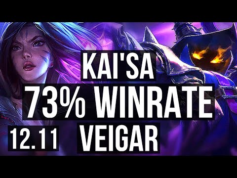 KAI'SA & Senna vs VEIGAR & Renata Glasc (ADC) | 73% winrate, 11/2/9 | NA Grandmaster | 12.11