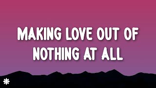 Air Supply - Making Love Out OF Nothing At All (Lyrics)