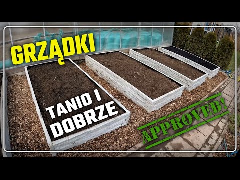 raised concrete flower beds - how I made them CHEAP and NICE