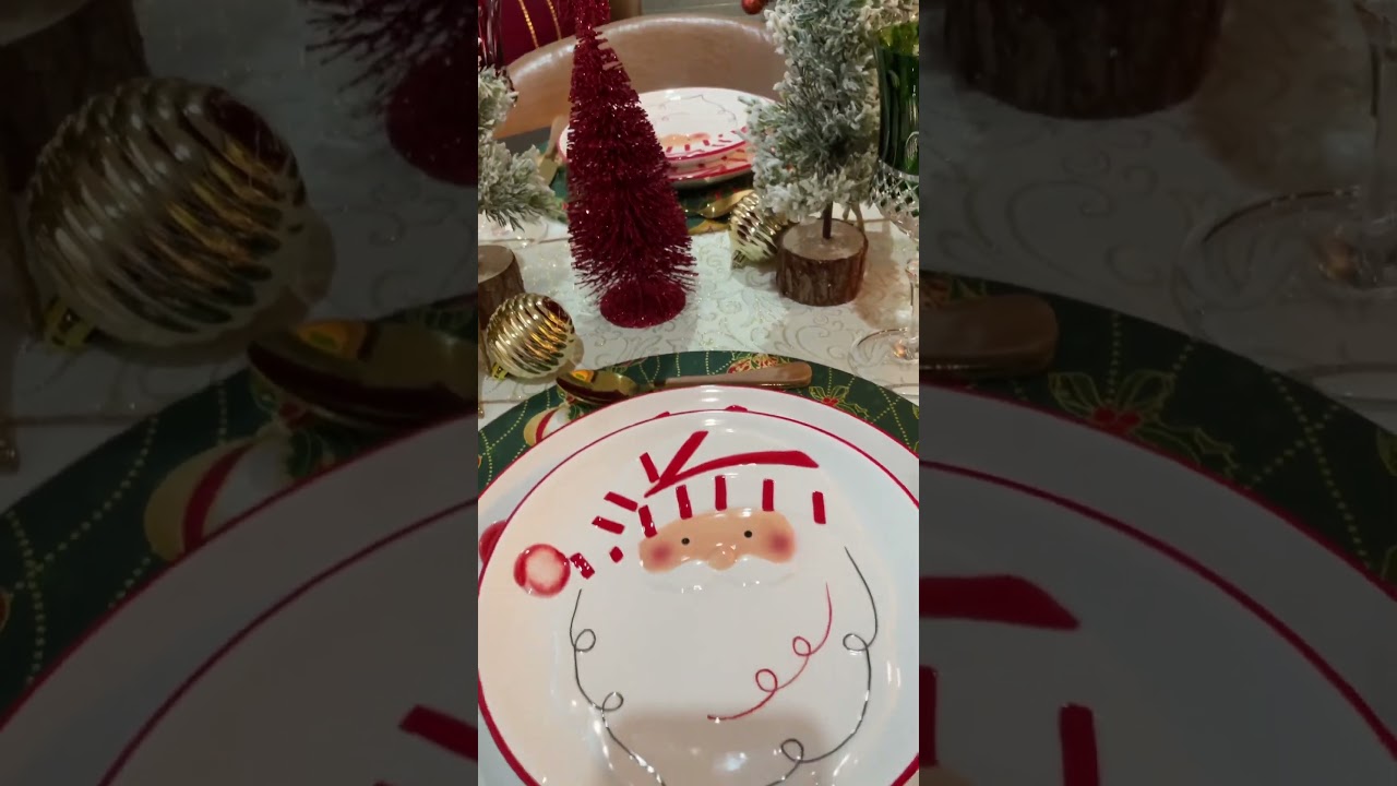 52 dias para o Natal 🎄☃️#mesaposta #tablesetting #natal #christmas #mesadenatal #meseiras #diy