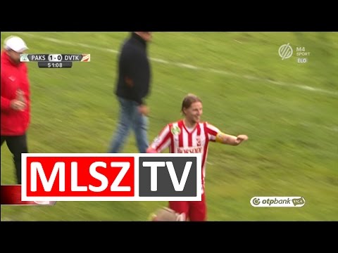 Nikházi Márk gólja a Paksi FC   DVTK mérkőzésen