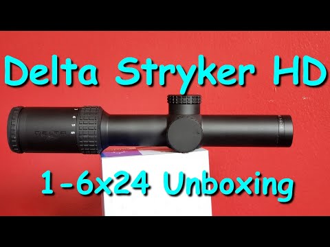 DELTA Stryker HD 1-6x24 DSMR Mrad - Unboxing