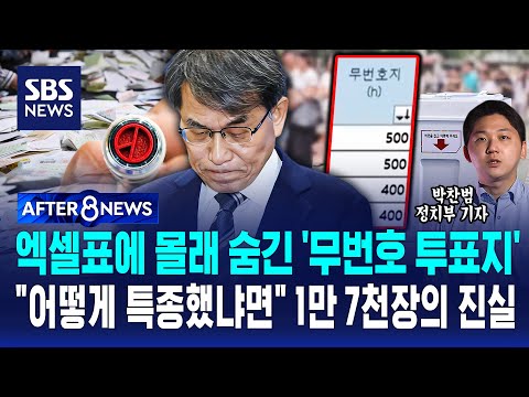 엑셀표에 몰래 숨긴 '무번호 투표지'..어떻게 특종했냐면 1만 7천장의 진실
