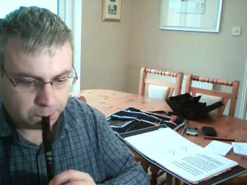Music from the Skene Manuscript played on penny whistle - Part 2
