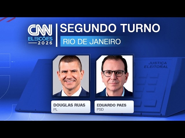 Douglas Ruas e Eduardo Paes vão ao 2º turno no Rio de Janeiro | CNN ELEIÇÕES