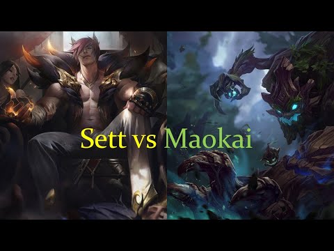 Sett vs Maokai (Top) Sliver 4 Gameplay 86LP  (32)