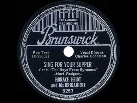 1938 Horace Heidt - Sing For Your Supper (Charles Goodman, vocal)