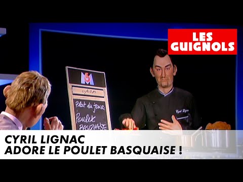 Cyril Lignac adore le poulet basquaise ! - Les Guignols - CANAL+