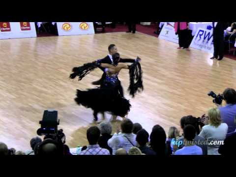 Martin Dvorak - Zuzana Silhanova, Czech ballroom championship 2012, final - solo quickstep
