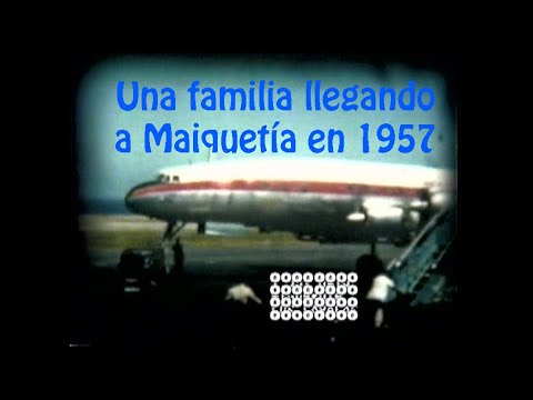 1957   Llegando a Maiquetía