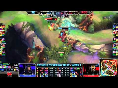 SK Gaming vs ROCCAT - EU LCS Spring 2015 - W1D1 - Season 2015 - League of Legends