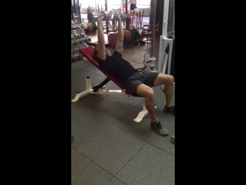 INCLINE DUMBBELL BENCH PRESS Video
