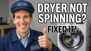 Maytag Dryer Stopped Working - Belt Replacement Tutorial