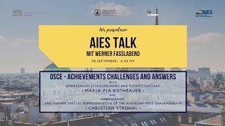 OSCE - Achievements, Challenges and Answers