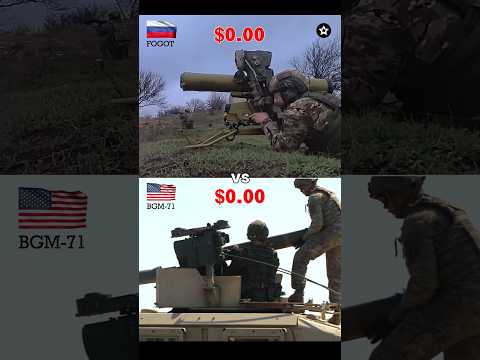 🇺🇸 TOW vs 🇷🇺 Fagot: Cost to Fire Each Anti‑Tank Missile