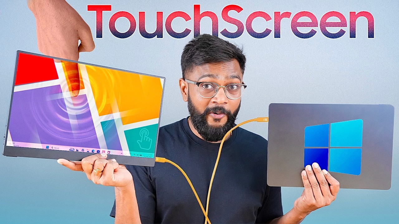 This Monitor Makes Your Laptop TouchScreen !